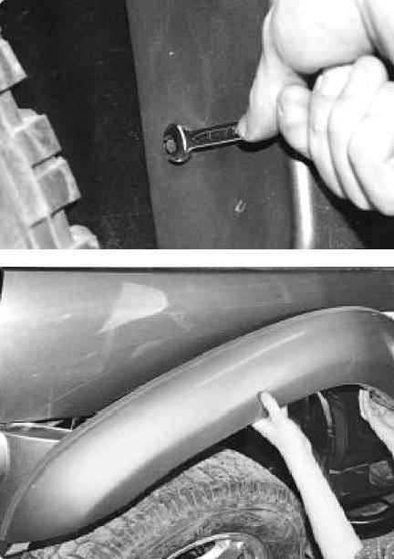 Снятие и установка переднего крыла УАЗ Патриот