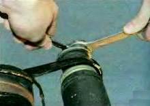 Замена переднего амортизатора УАЗ Патриот