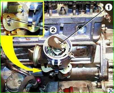 Установка распределителя зажигания