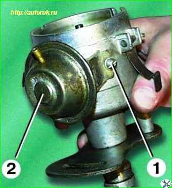 Разборка распределителя зажигания