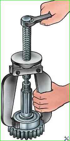 Desmontaje y caja de transferencia defectuosa
