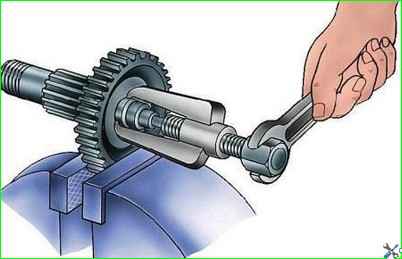Desmontaje y caja de transferencia defectuosa