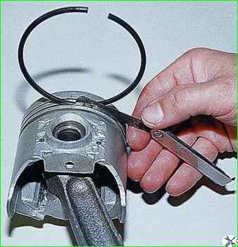 Проверка и сборка шатунно-поршневой группы