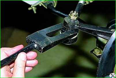 Снятие боковой тяги