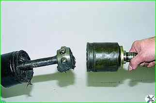 Снятие и разборка внутреннего шарнира