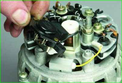 Снятие и разборка генератора