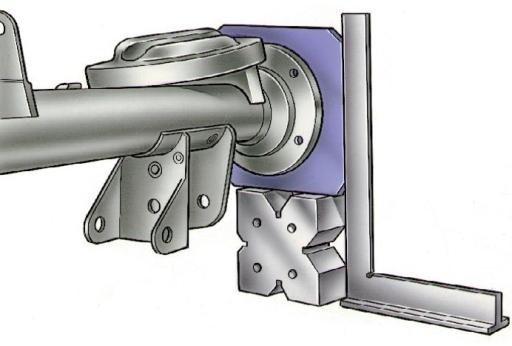 Проверка балки заднего моста автомобиля ВАЗ классика 