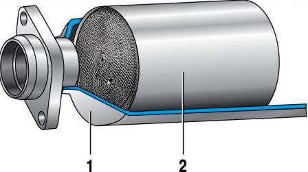 Нейтрализатор с металлическим носителем