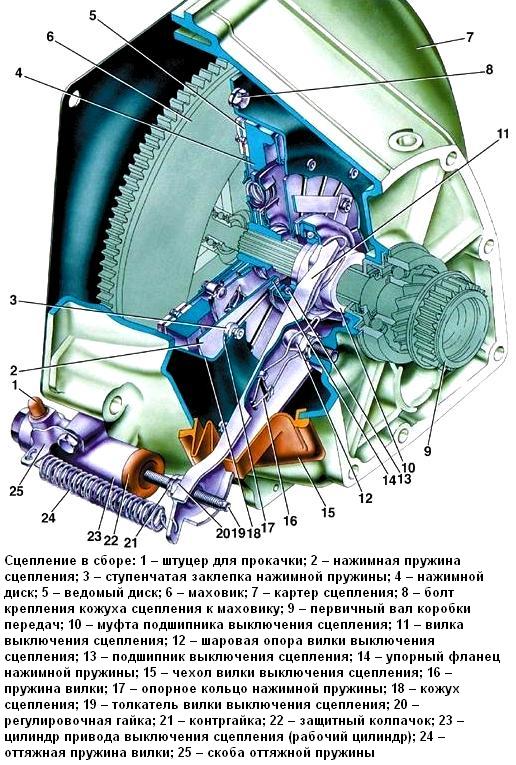 Сцепление в сборе