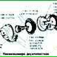 Pneumatic chamber two-cavity ZIL-5301