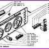 Panel de instrumentos del coche ZIL-5301